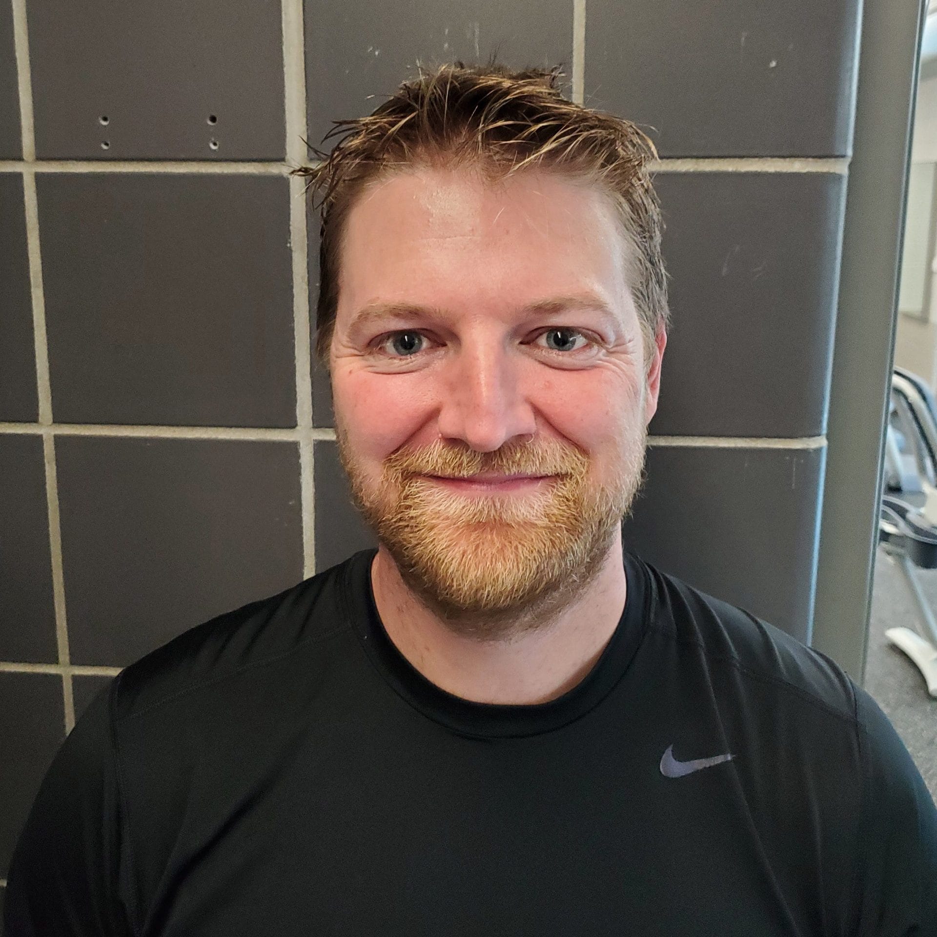 A picture of personal trainer Ryan Armitage smiling